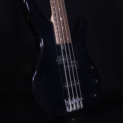 Yamaha TRBX174EW TBL 4-String Bass, Translucent Black image 4