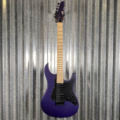 ESP LTD SN-200HT Hard Tail Dark Metallic Purple Satin Guitar SN200HTMDMPS #1737 Used image 2