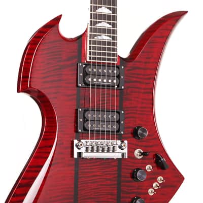 B.C. Rich USA Custom Shop Mockingbird Quilt Top Cherry Red 2026 image 5