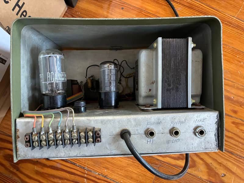 Vintage Handmade Tube Amplifier NOS RCA 6L6 Tubes Triad Transformers image 1