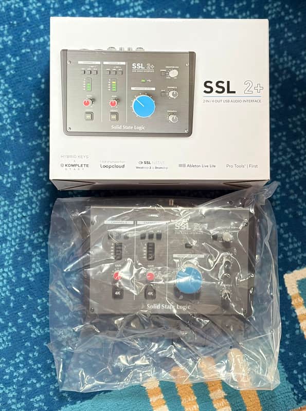 Solid State Logic SSL 2+ USB Audio Interface - Pristine, Clean, Classic SSL Sound + Midi Bild 1