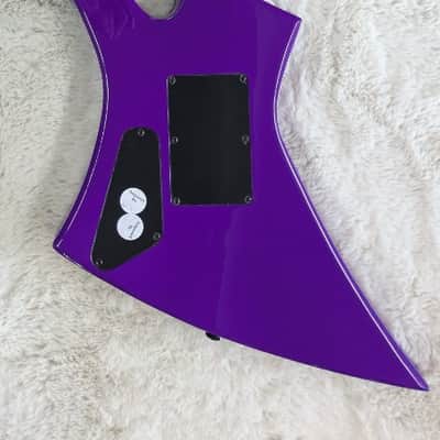Jackson X Series Kelly KEX, Laurel Fingerboard, Deep Purple Metallic Elec Guitar image 2