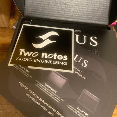 Two Notes OPUS Amp Sim / DynIR Engine 2023 - Present - Black image 2