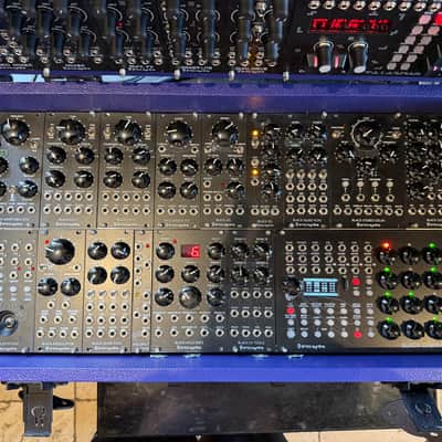 Erica Synths Techno System and Black System 3 in purpose built carry case image 6