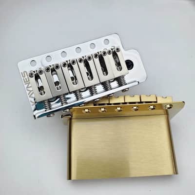 52.5mm electric guitar single tremolo bridge tailpiece tremolo system image 3