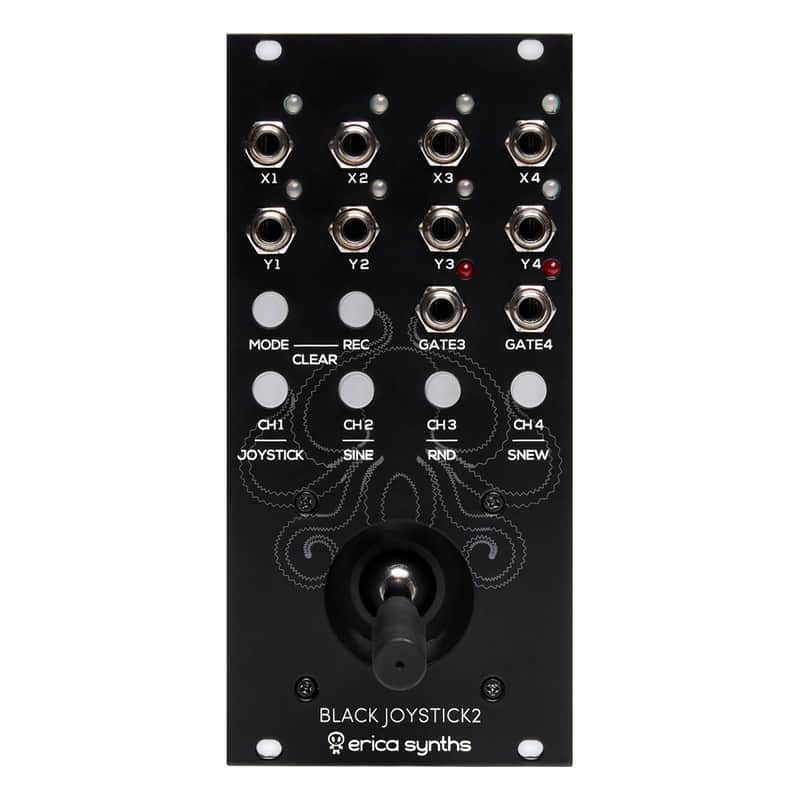 Erica Synths Black Joystick 2 Eurorack CV Controller Module image 1