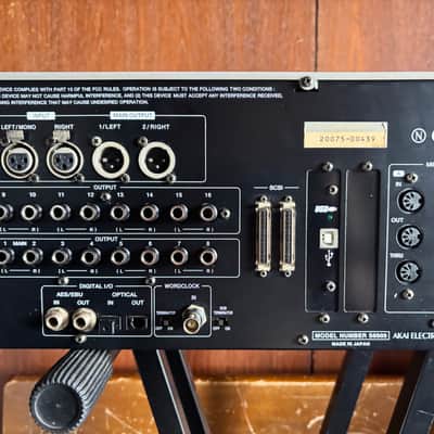 AKAI S6000 V2 MIDI STEREO DIGITAL SAMPLER ver 2.12 IB-S56 USB Interface Board image 10