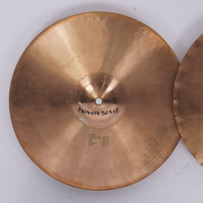PAISTE | 505 | SOUND EDGE | 14" HI-HATS-14" image 11