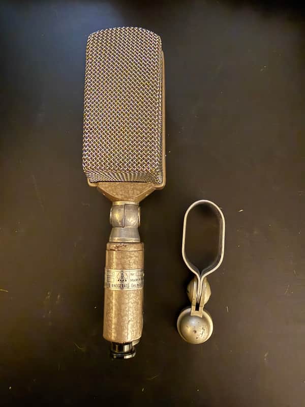 AKG D 30 Dual Diaphragm Dynamic Microphone 1960s - Matte image 1
