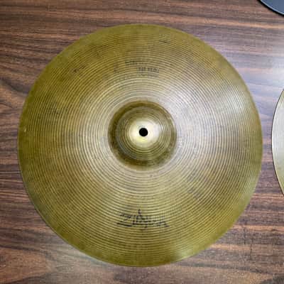 Vintage Zildjian 15" Rock Hi Hat Cymbals image 4