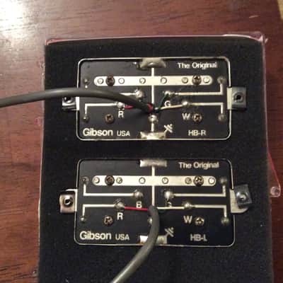Bill Lawrence / Gibson The Original HB-L & HB-R Chrome Pickup Set image 1