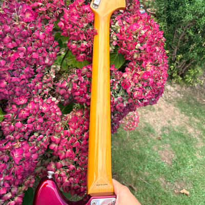 Fender Mustang Candy Apple Red MIJ *NEAR MINT* Lefty Left Handed image 6