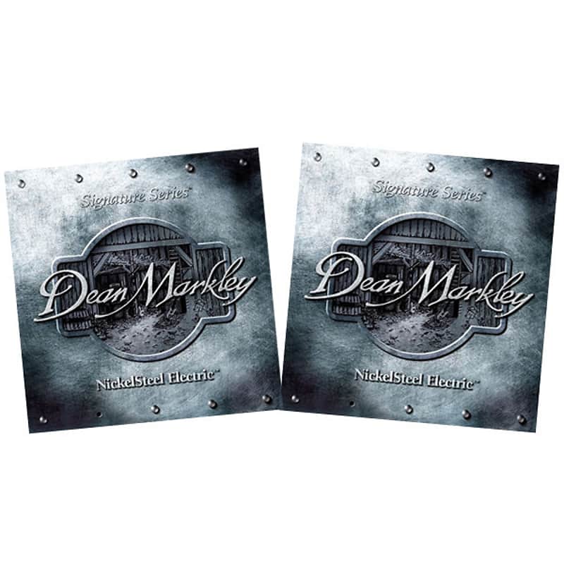Dean Markley 7 String Electric Guitar Strings-Nickel Steel Sig.- MED 11-60 -2 PK - 2 Pack image 1