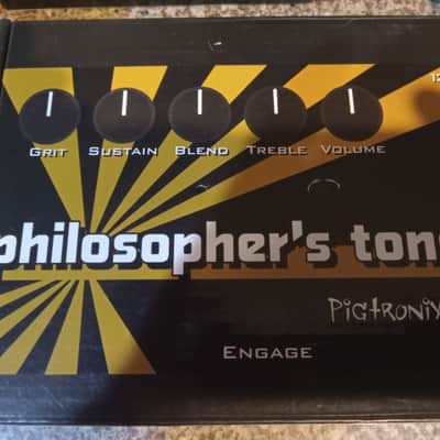 Pigtronix Philosophers Tone 2010s - Blk/gold image 3