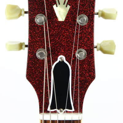 2008 Gibson Custom Shop 1963 ES-335 Red Sparkle -- MATCHING HEADSTOCK, Historic '63 Reissue, Block Inlays image 11