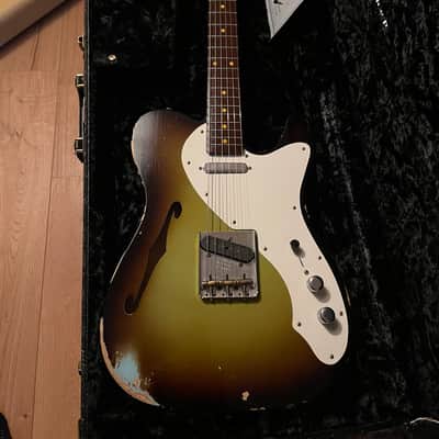 Fender Custom Shop '50s Reissue Telecaster Thinline Journeyman Relic image 4