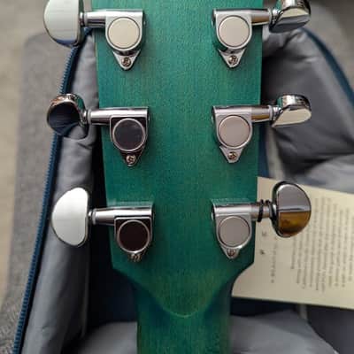 Eastman Eastman PCH3-GACE-FB Acoustic/Elec. w/padded bag, setup, & shipping image 10