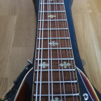 Herman Carlson Levin Archtop Mandolin (1945) – Exceptional Vintage Scandinavian Craftsmanship + Original Case image 11