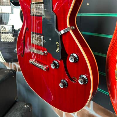 Guild Starfire I DC Cherry Red 2022 Semi-Hollow Electric Guitar image 5