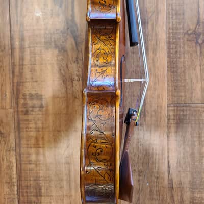 D Z Strad Model 505F - Hellier Stradivarius Advanced Masterpiece Copy - Full Size (4/4) image 11