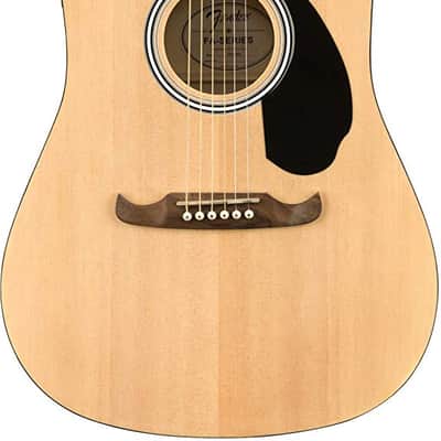 Fender FA-125CE Dreadnought Cutaway Acoustic-Electric Guitar - Natural image 1