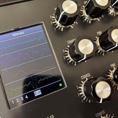 Synthesis Technology Quad Morphing E370 Quad Morphing VCO 2010s - Black image 2
