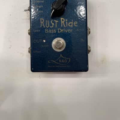 Hao Rust Ride Bass Driver 2000s - Blue Pearl | Reverb