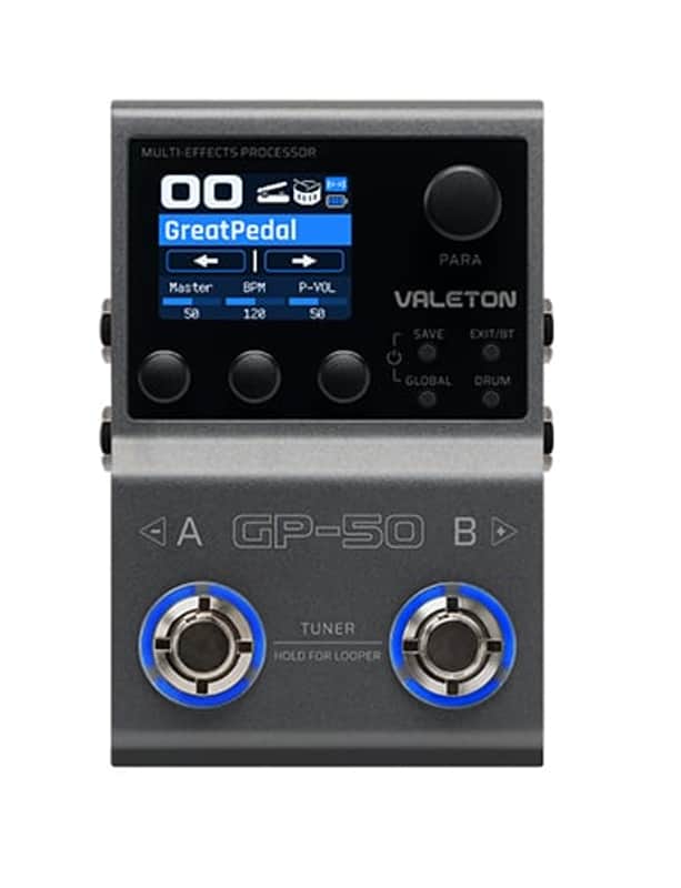 Valeton GP-50 Multi-Effects Processor and Snap Tone & IR Loader image 1
