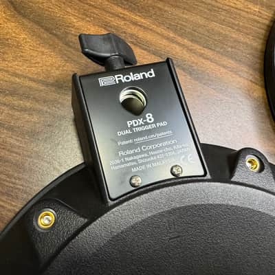 Roland PDX-8 Dual Trigger Mesh Head V-Drum Pad 3 Pack - E5P5430 - Roland OEM image 9