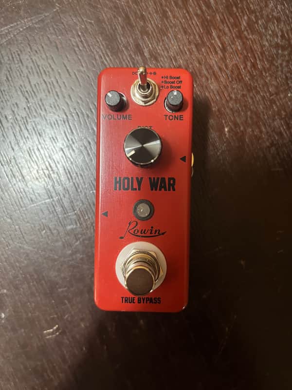 Rowin Holy War Heavy Metal Distortion 2010s - Red image 1