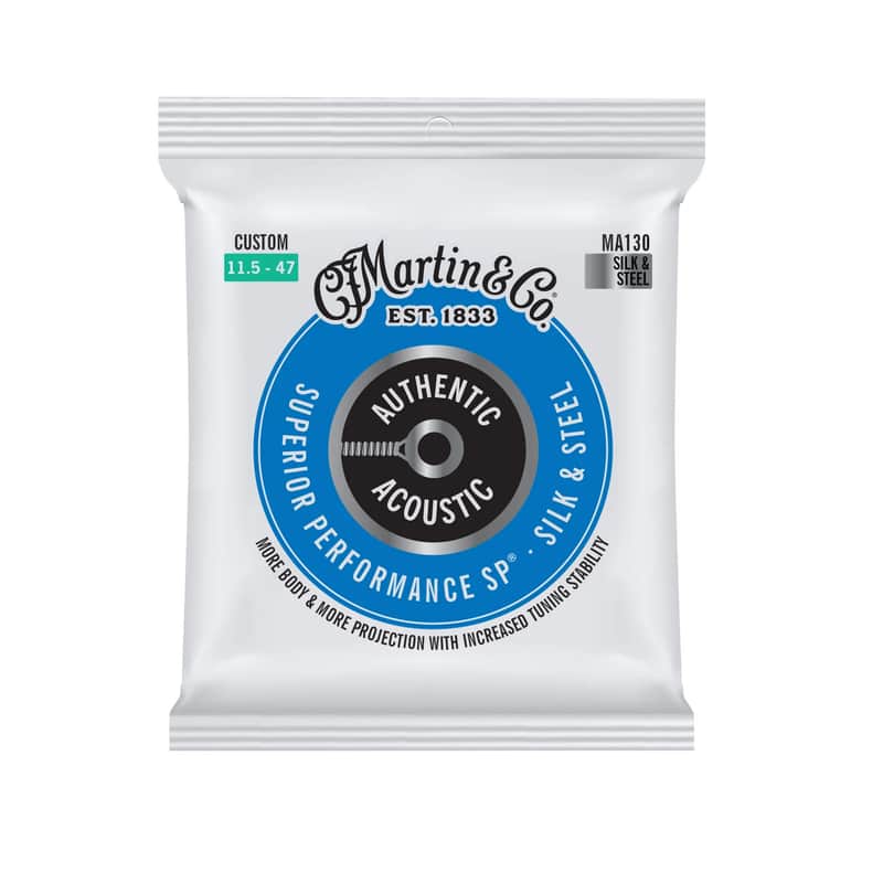 Martin Authentic Acoustic SP® Guitar Strings Silk & Steel Bild 1