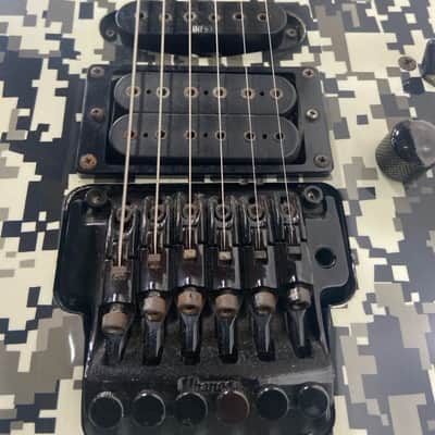 Ibanez RG370DXGP3 Standard 2008 - 2009 - Black with White Digital Camo Graphic image 2