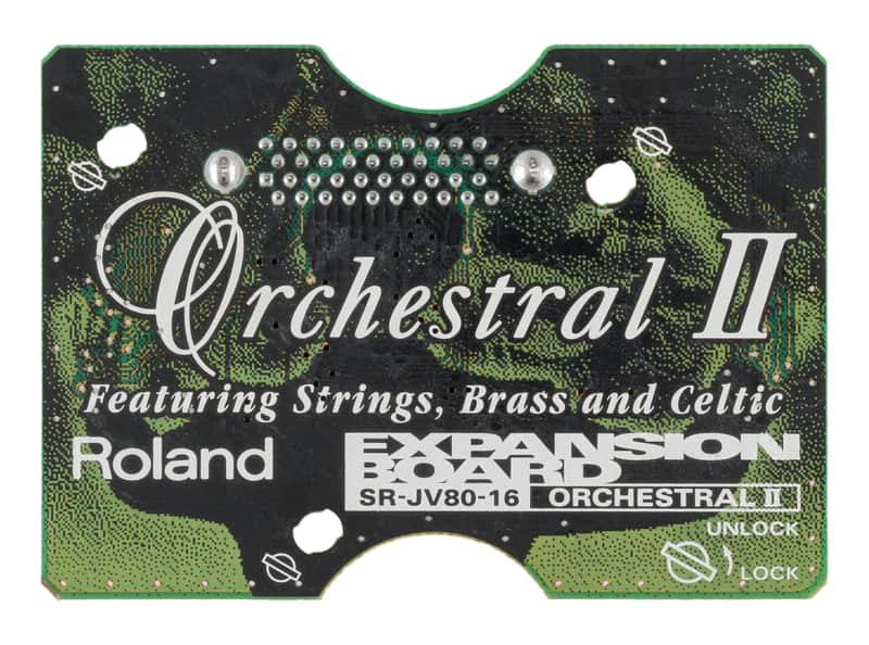 Roland SR-JV80-16 Orchestral II Expansion Board [USED] image 1