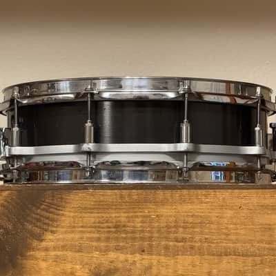 Honest Abe 3MM Iron 4x14 Free Floating Snare Drum Pearl Chassis Stainless Steel Rims image 8