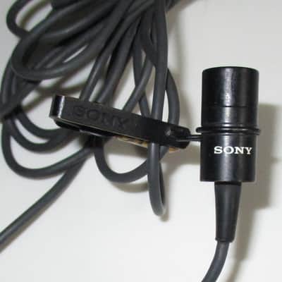 Sony ECM-50 PBW Pro Electret Condenser Lavaliere Microphone - Free Shipping image 1