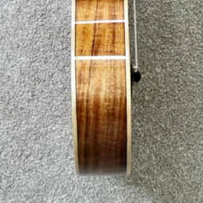 Big Island Ukulele Co Solid Golden Koa Concert Ukulele KX-CTG  W/ Carrying Case image 6