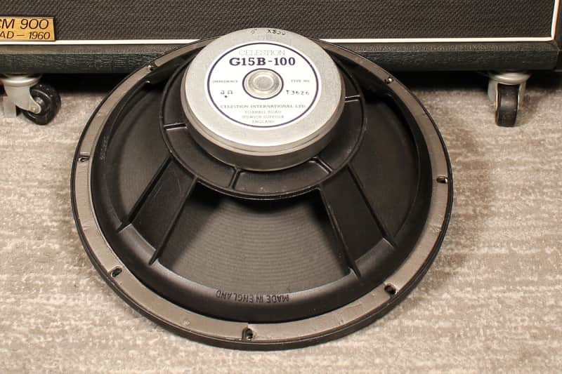 Celestion G15B-100 15 Zoll Bass Speaker für den authentischen 70er Jahre Sound image 1