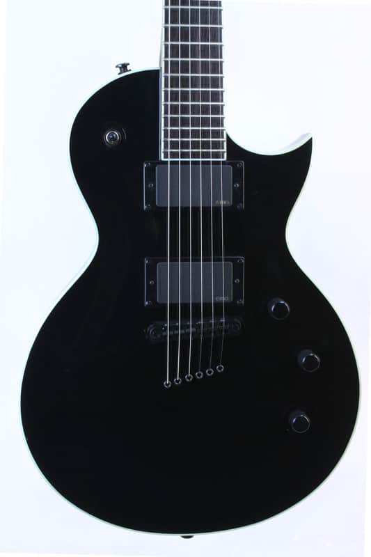 Kramer Assault 220 Plus Electric Guitar w/ EMG 81 and EMG 85 Active Humbuckers Black (00536) image 1