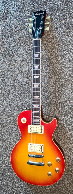 Vintage 1980 Aria pro II  Standard  les paul.copy        electric guitar    made in japan     Sunburst. image 1