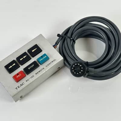 TEAC RC-120 Wired Remote Control for Reel-to-Reel Tape Recorder image 1