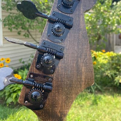 Squier Jazz bass Unknown - Black image 12