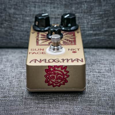 Analogman Sun Face Red Dot NKT Germanium Fuzz w/ Sun Dial Knob 2020 (w/Box) image 4