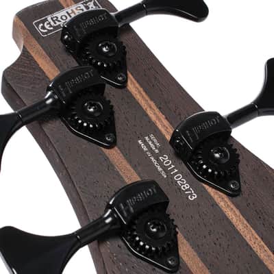 Cort B4ELEMENTOPBR Artisan Series B4 Element Bass Guitar. Open Pore  Burgandy Red image 20