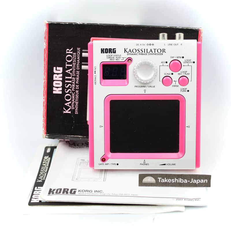 Korg Kaossilator Dynamic Phrase Synthesizer | Reverb