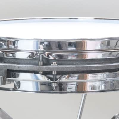 RARE Rogers Satellite Piccolo Snare Drum, Grey Cast Shell, Original Wires, 1970s -ALMOST LIKE NEW  / INSPECTED & TESTED image 14