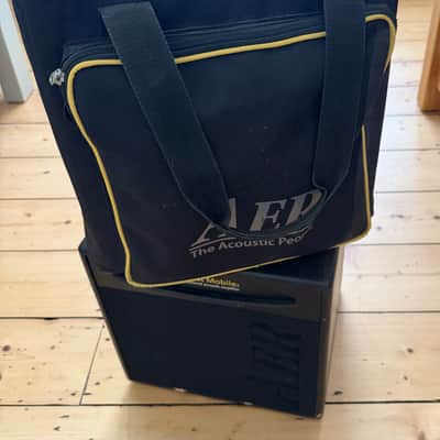 AER Compact Mobile2 Portable 60-Watt Acoustic Guitar Combo 2010s - Black image 8