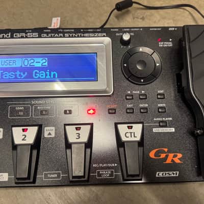 Roland GR-55GK Guitar Synth with GK-3 Pickup 2012 - Present - Black image 3