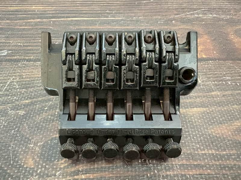 80s Ibanez Edge Floyd Rose Tremolo Bridge Black image 1