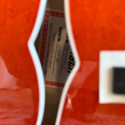 Gretsch Professional Collection Nashville Hollow Body 2024 - Present - Orange Stain image 3