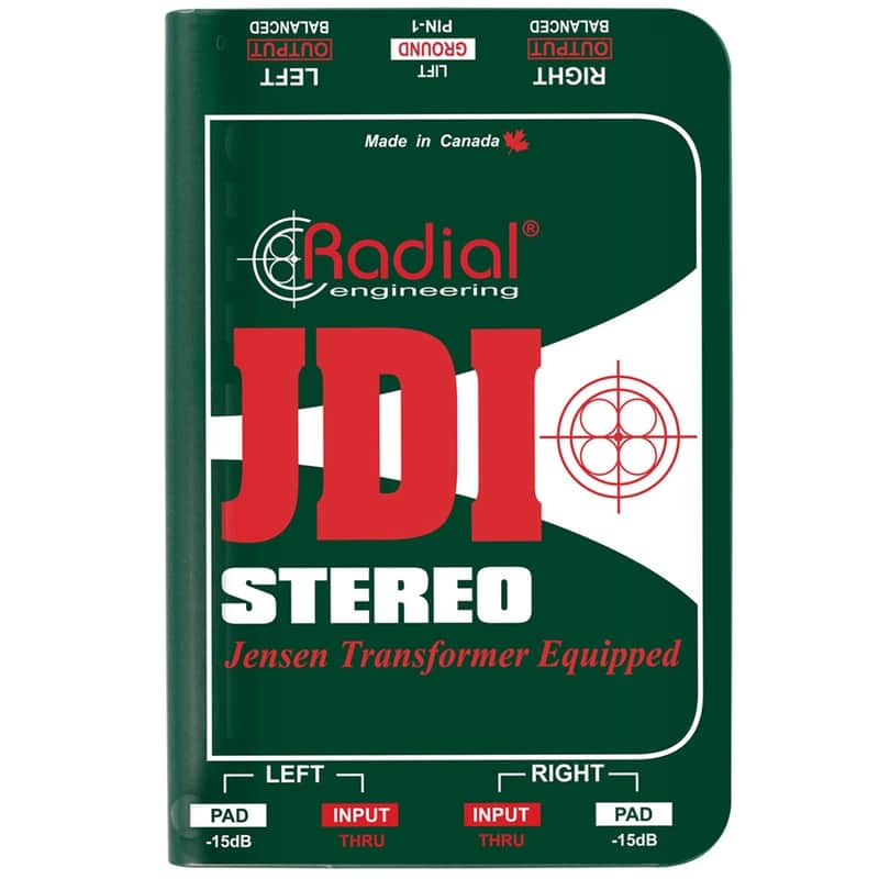 Radial Engineering JDI Stereo Passive Direct Box image 1